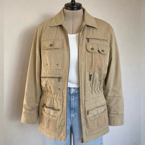 🤍 Y2K - Ralph Lauren Utility / Safari Jacket (Hard To Pass Up!) 🤍 - Picture 1 of 8